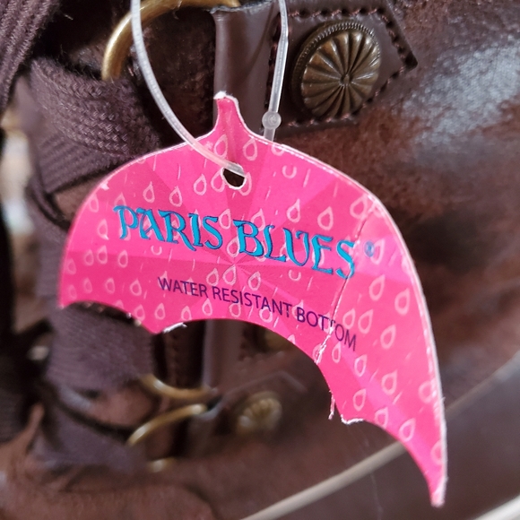 Paris Blues Lace-Up Boots - Picture 8 of 8